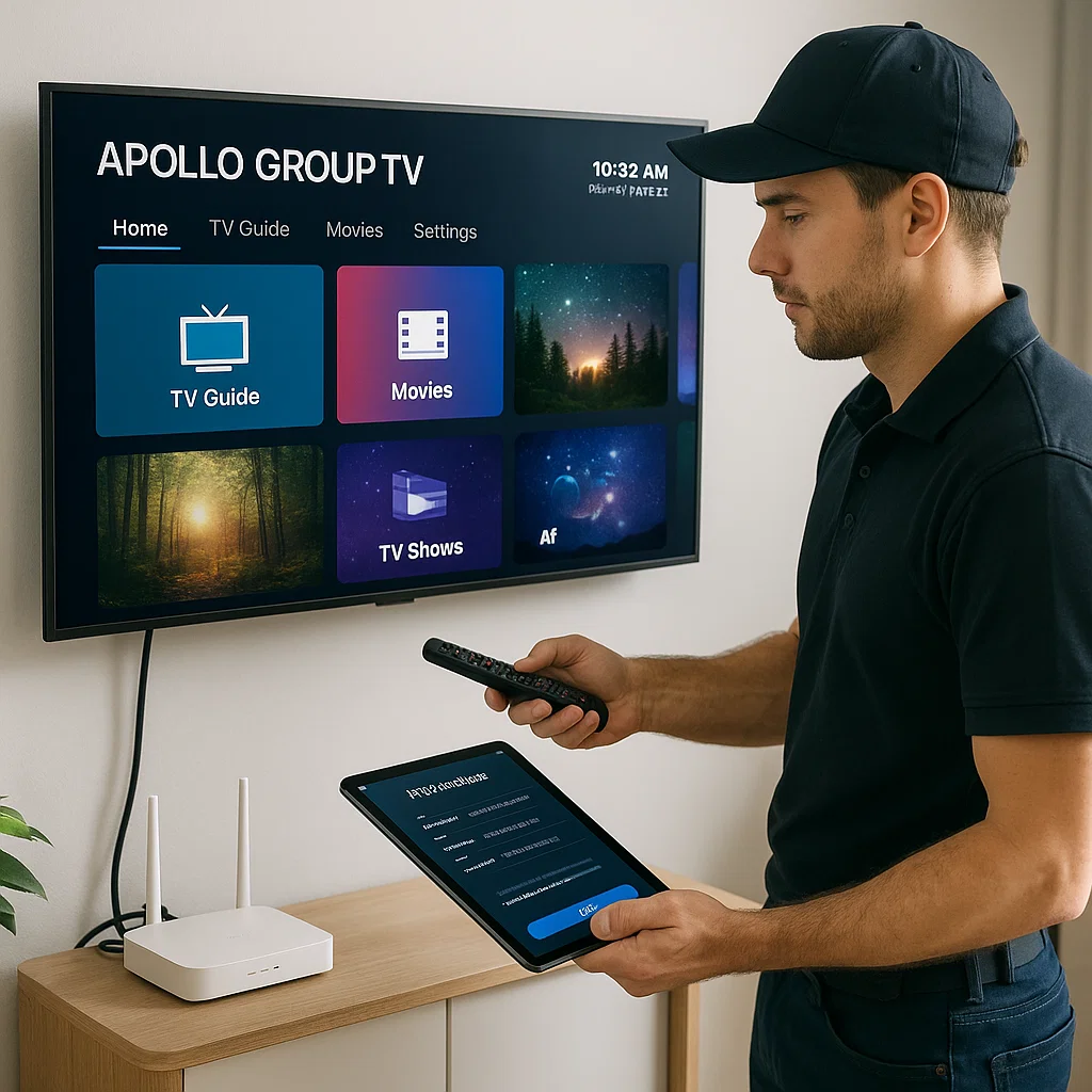 Apollo Group TV Installation 2026